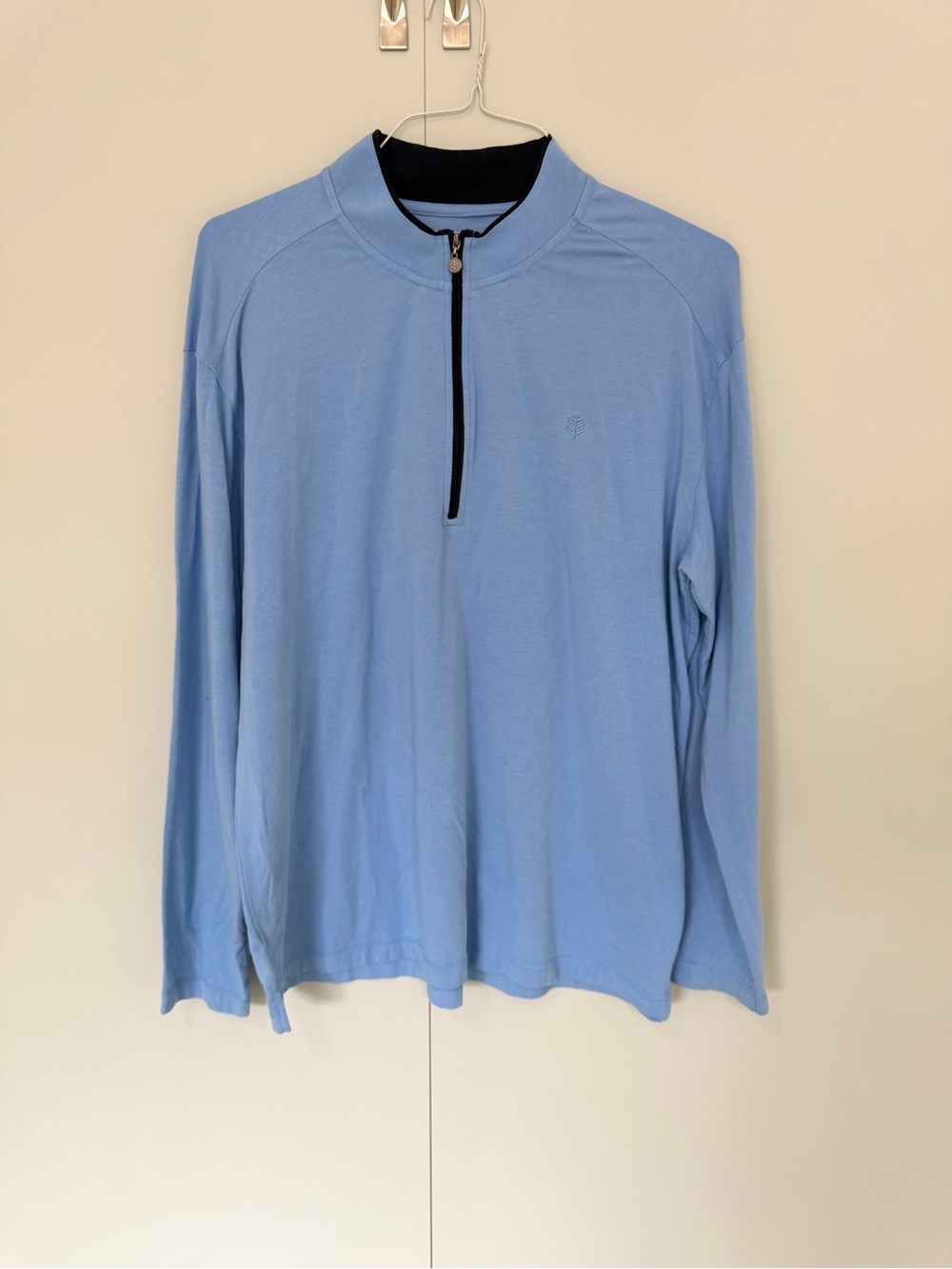 COOLIBAR Men’s Men's Sonora Quarter-Zip in Blue and Navy